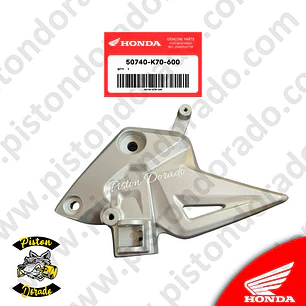 Base de estribo izquierdo de conductor CB190R V1 Honda Original