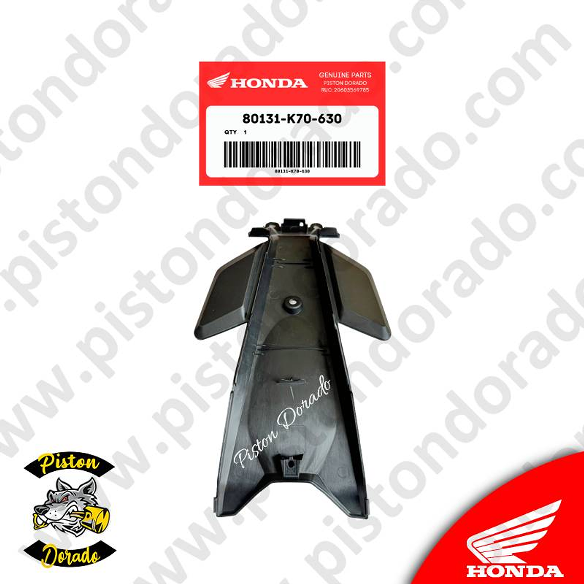 Guardabarro trasero inferior A CB190R V2 Honda Original 2