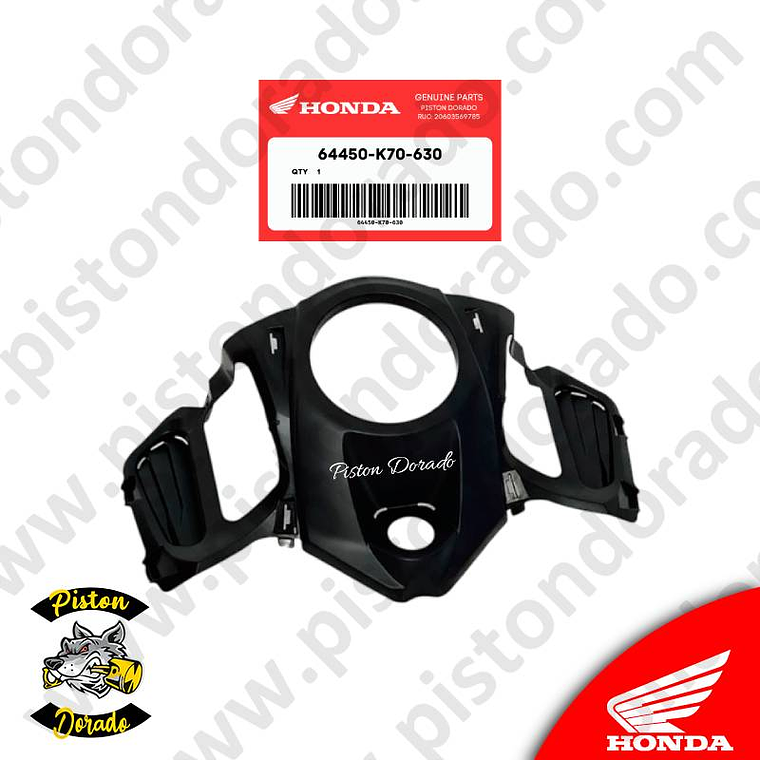 Cubierta delantero central de tanque CB190R V2 Honda Original 1
