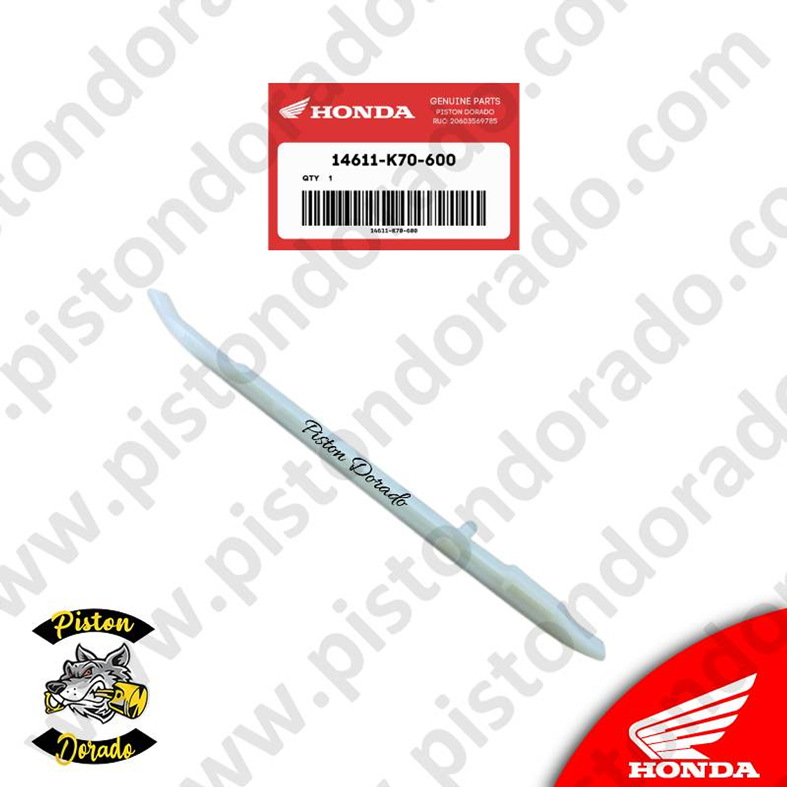 Guía de cadena de levas CB190R y XR190 Honda Original 2