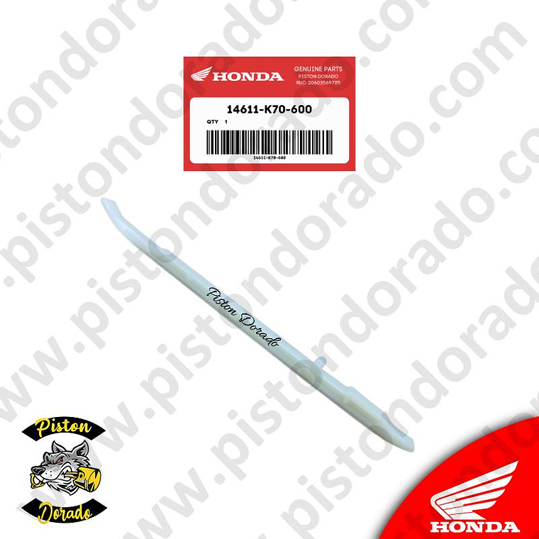 Guía de cadena de levas CB190R y XR190 Honda Original 2