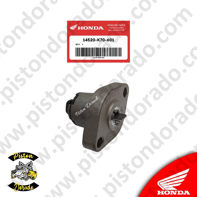 Elevador de templador de cadenilla CB190R y XR190 Honda Original 1