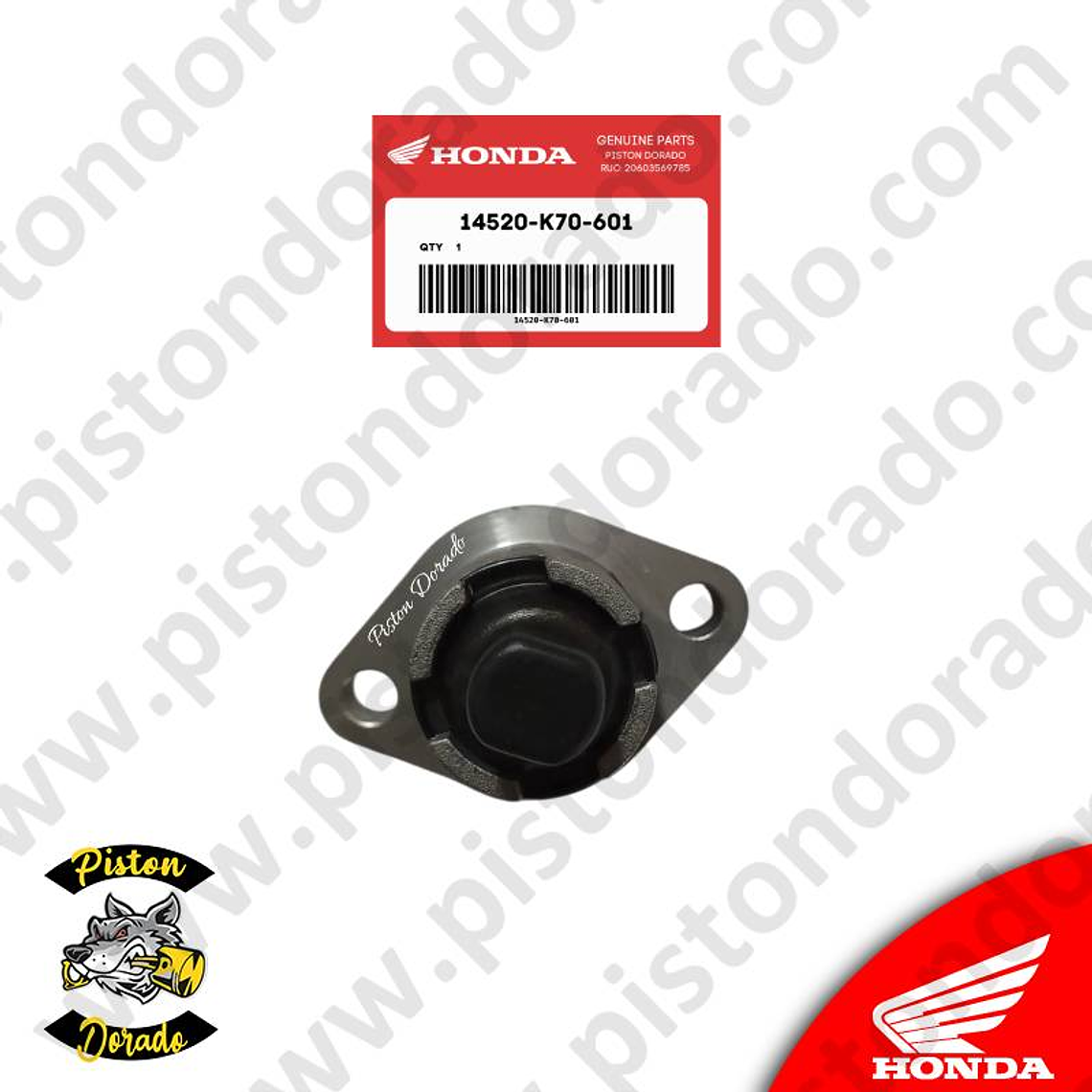Elevador de templador de cadenilla CB190R y XR190 Honda Original 2