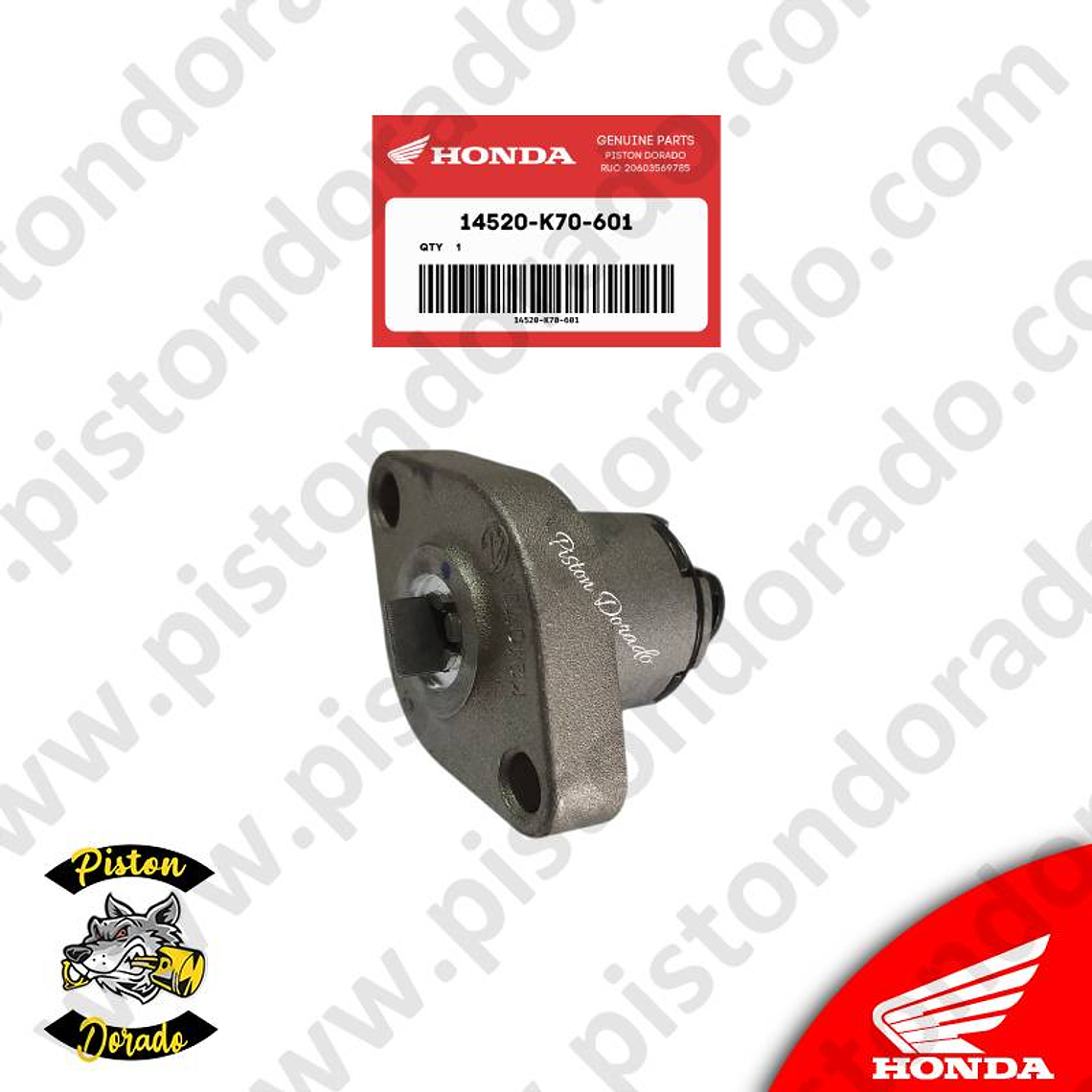 Elevador de templador de cadenilla CB190R y XR190 Honda Original 3