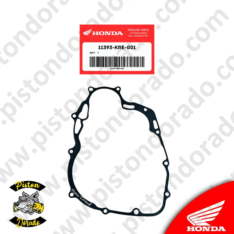 Empaque de tapa de embrague CB190R – XR190 Y OTROS Honda Original 1