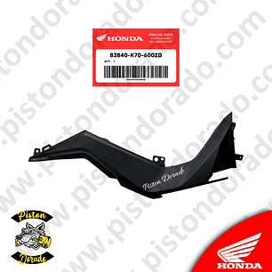 Cubierta lateral izquierdo negro CB190R V1 Honda Original