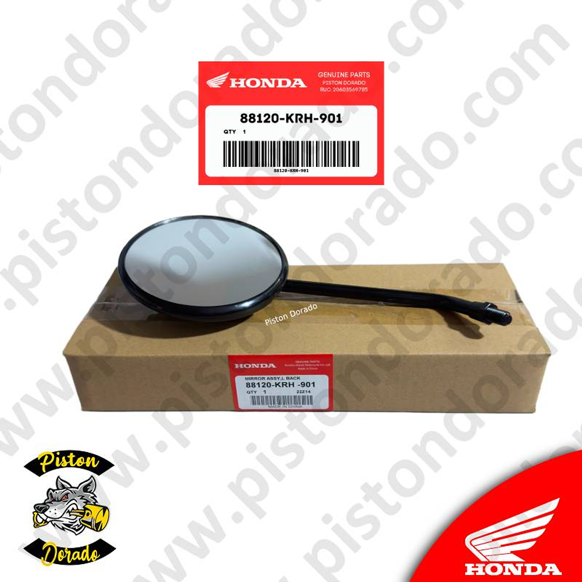 Espejo izquierdo XR190 – XR150L Honda Original 1