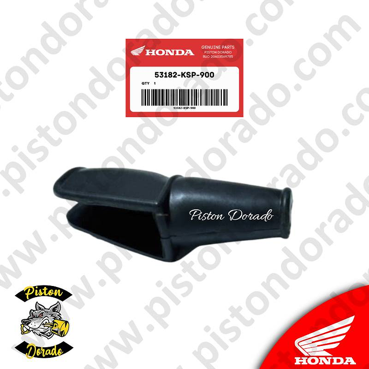 Funda de cubierta de manija izquierda CB190R y CBF150 Honda Original 3