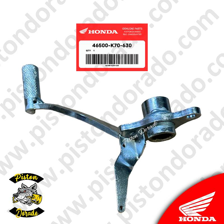 Pedal de freno CB190R V2 Honda Original 1