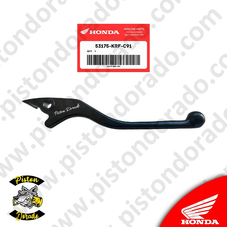 Manija de Freno CB190R – CB125F TWISTER y OTROS Honda Original 1