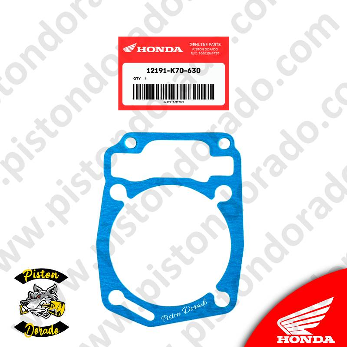 Empaque de cilindro CB190R – XR190 – CB190R 2.0 y XBLADE Honda Original 1