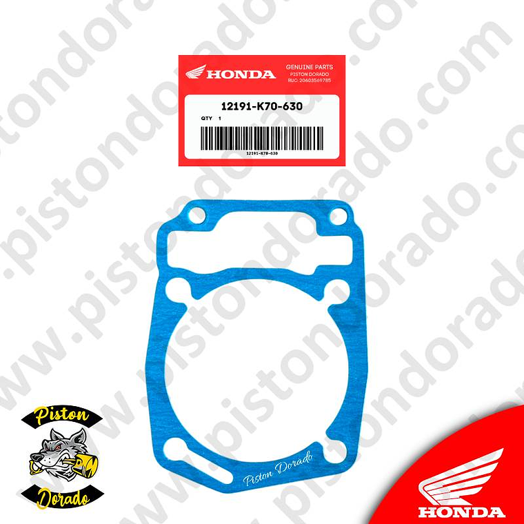 Empaque de cilindro CB190R – XR190 – CB190R 2.0 y XBLADE Honda Original 1