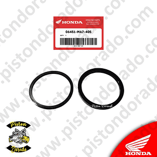 Juego de retenes de caliper posterior CB190R Honda Original