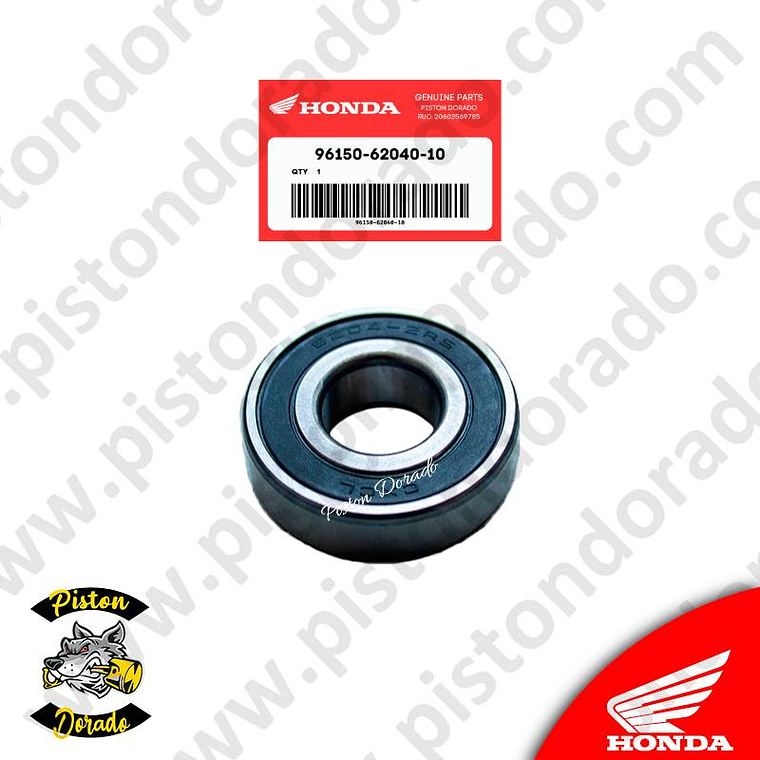 Rodaje porta catalina 6204UU CB190R Honda Original 1