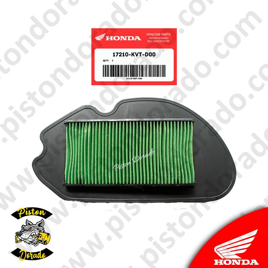 Filtro de aire Navi y Dio Honda Original 1