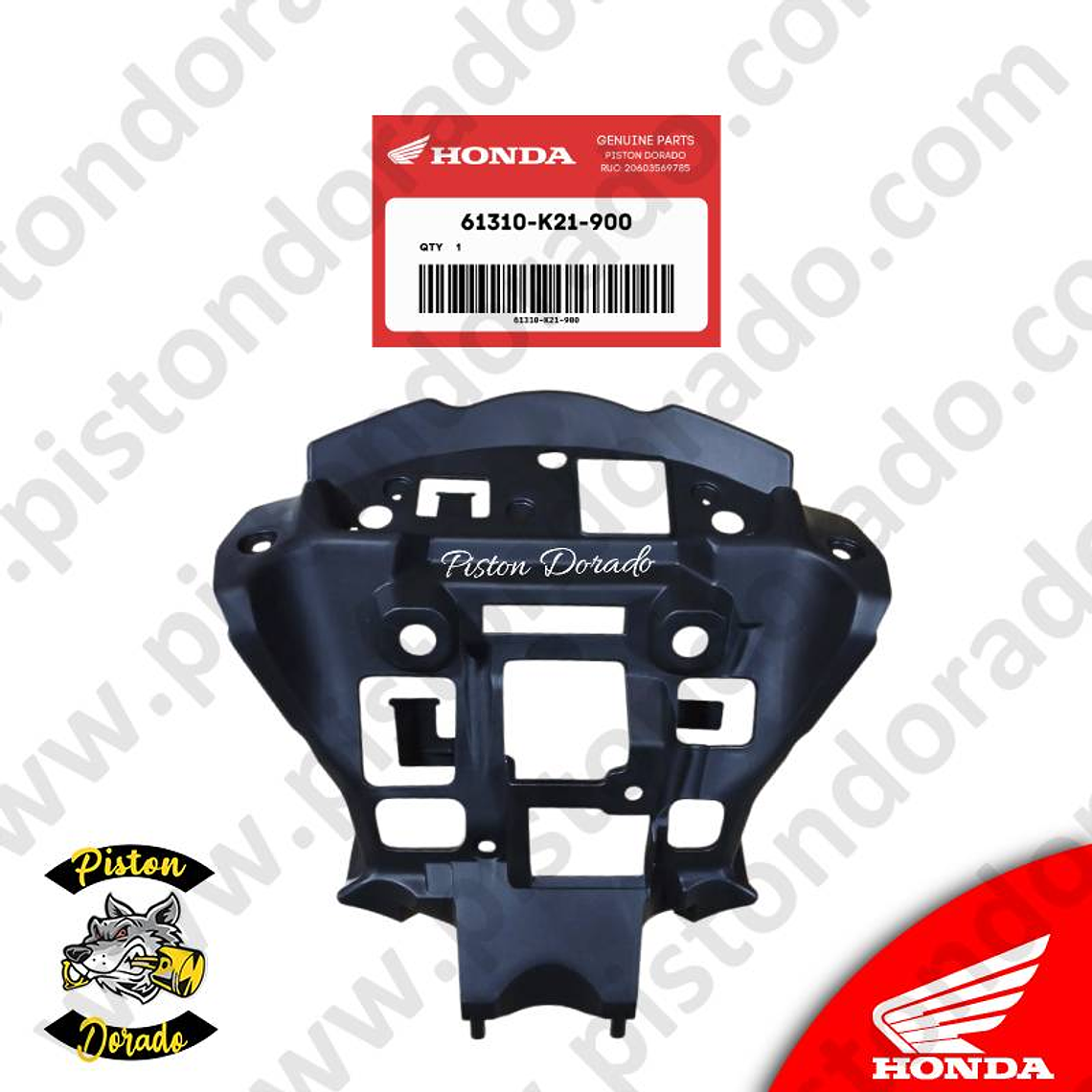 Cubierta posterior de faro delantero CBF150 INVICTA V2 Honda Original 1