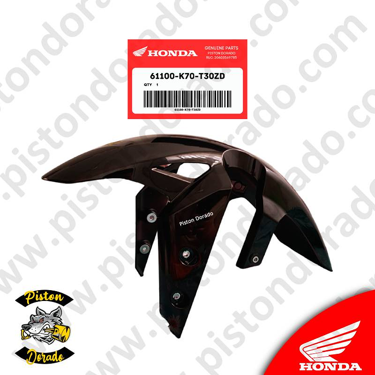 Tapabarro delantero Repsol CB190R V2 Honda Original 1