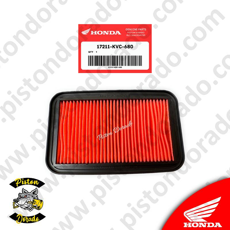 Filtro de aire CBF125 TWISTER Honda Original 1