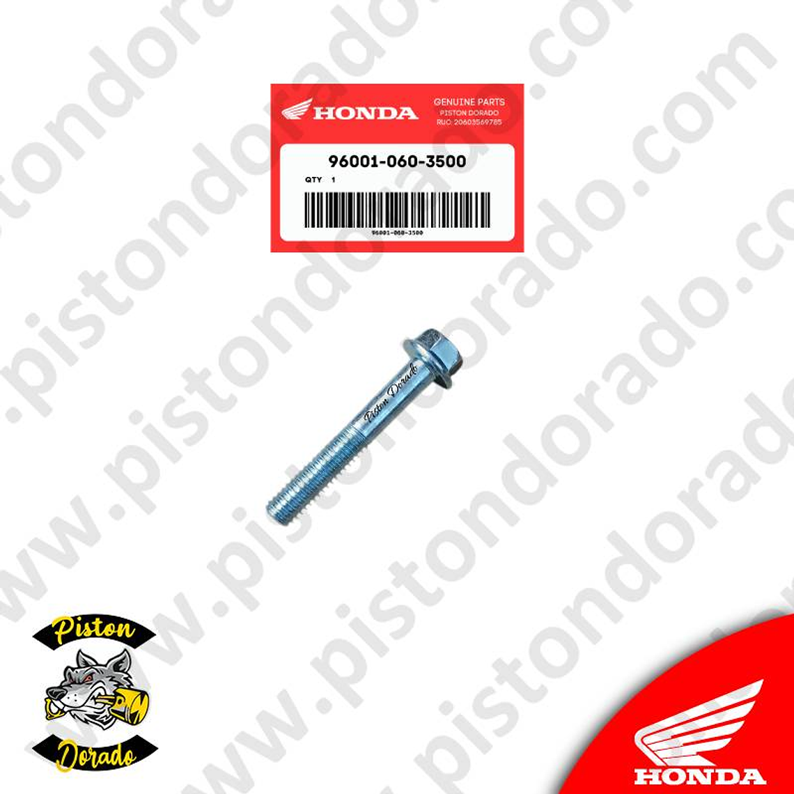 Perno de reborde 6×35 Honda Original 1