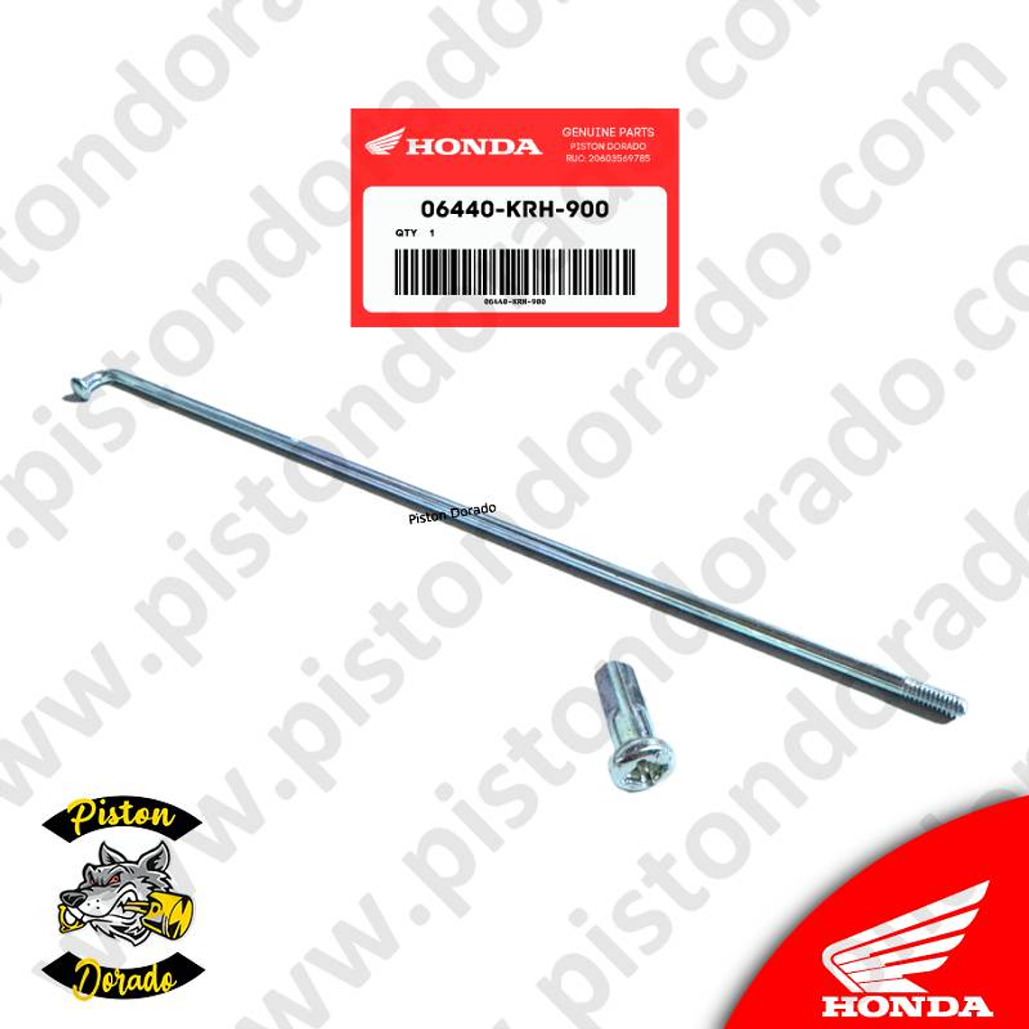 Rayo A de rueda delantero XR190L – XR150L y XR125L Honda Original 1