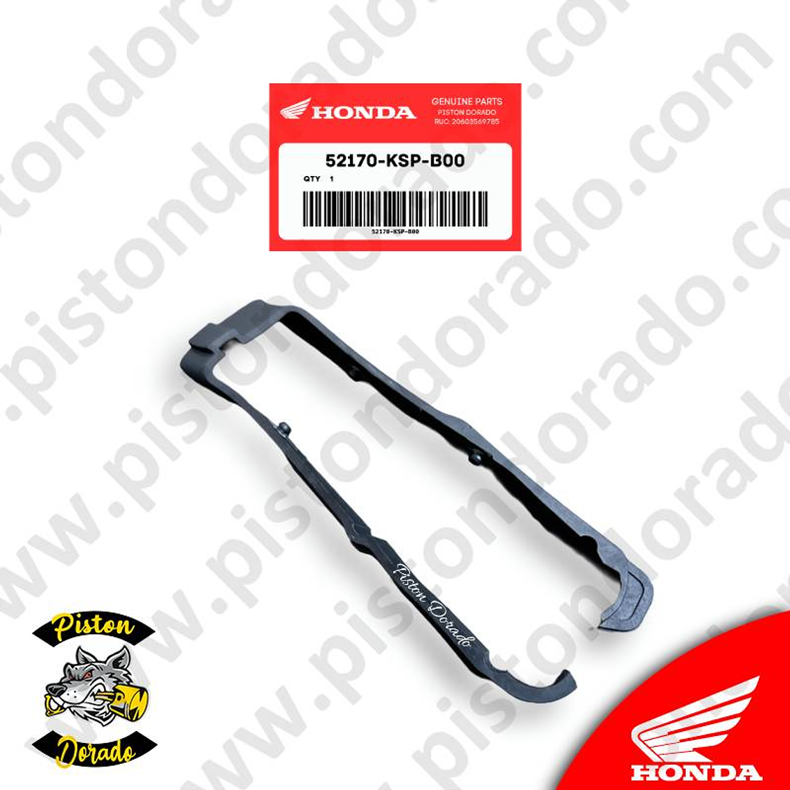 Guia de cadena de arrastre CBF150 INVICTA V1 Honda Original 1
