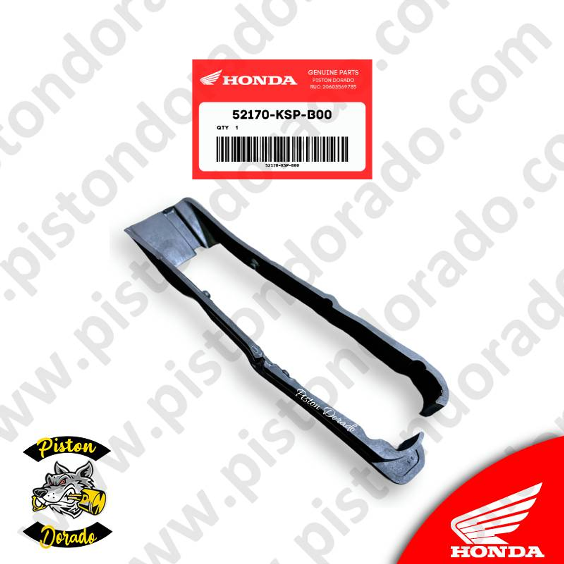 Guia de cadena de arrastre CBF150 INVICTA V1 Honda Original 2