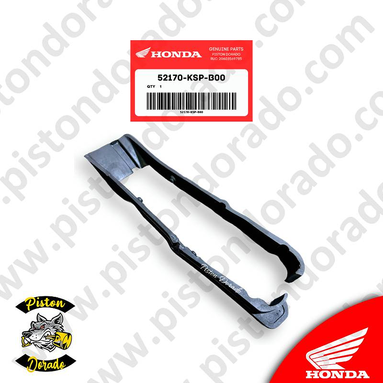 Guia de cadena de arrastre CBF150 INVICTA V1 Honda Original 2
