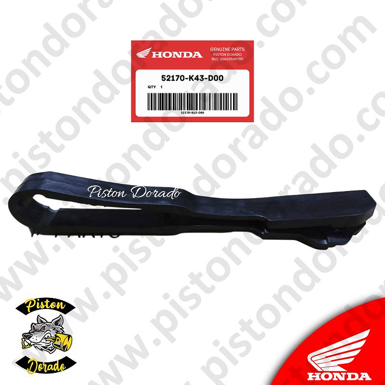 Guia de cadena de arrastre CB190R 2.0 Honda Original 2