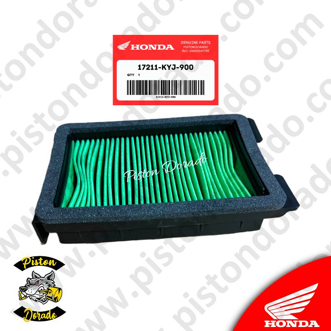 Filtro de aire CBR300R Honda Original 1