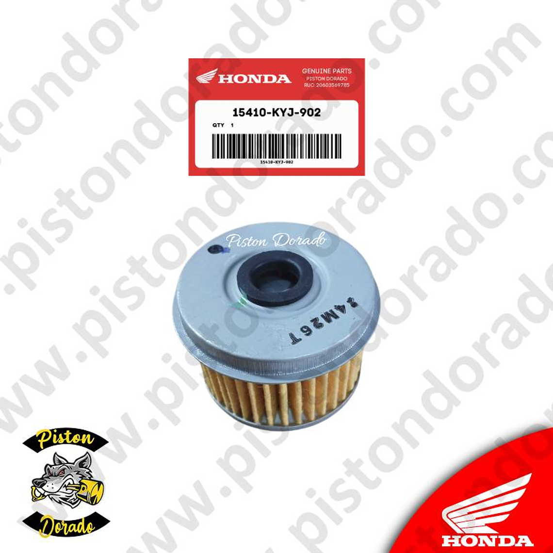 Filtro de aceite CBR250 – CBR300R – CRF250L y CRF250L RALLY Honda Original 2