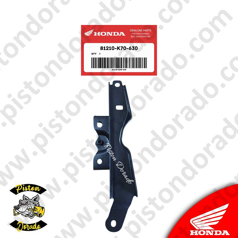 Soporte carenado central posterior derecho CB190R V2 Honda Original 2