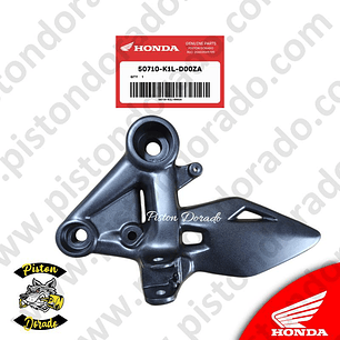Base de estribo izquierdo de conductor CB190R 2.0 Honda Original