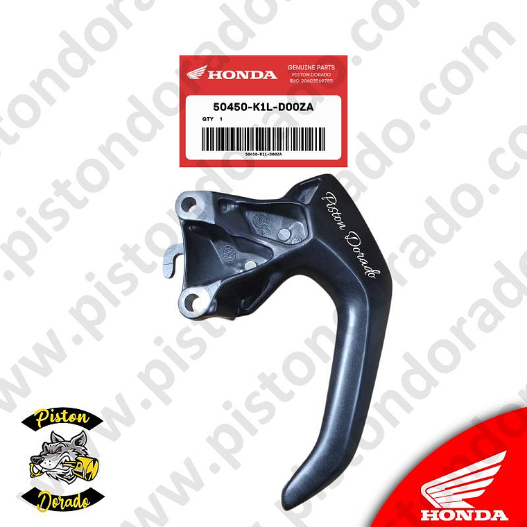 Agarradera izquierda posterior CB190R 2.0 Honda Original 2