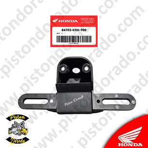 Base de porta placa XR150L y XR190 Honda Original