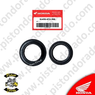 Juego de reten y guardapolvo de barra delantera Honda Original