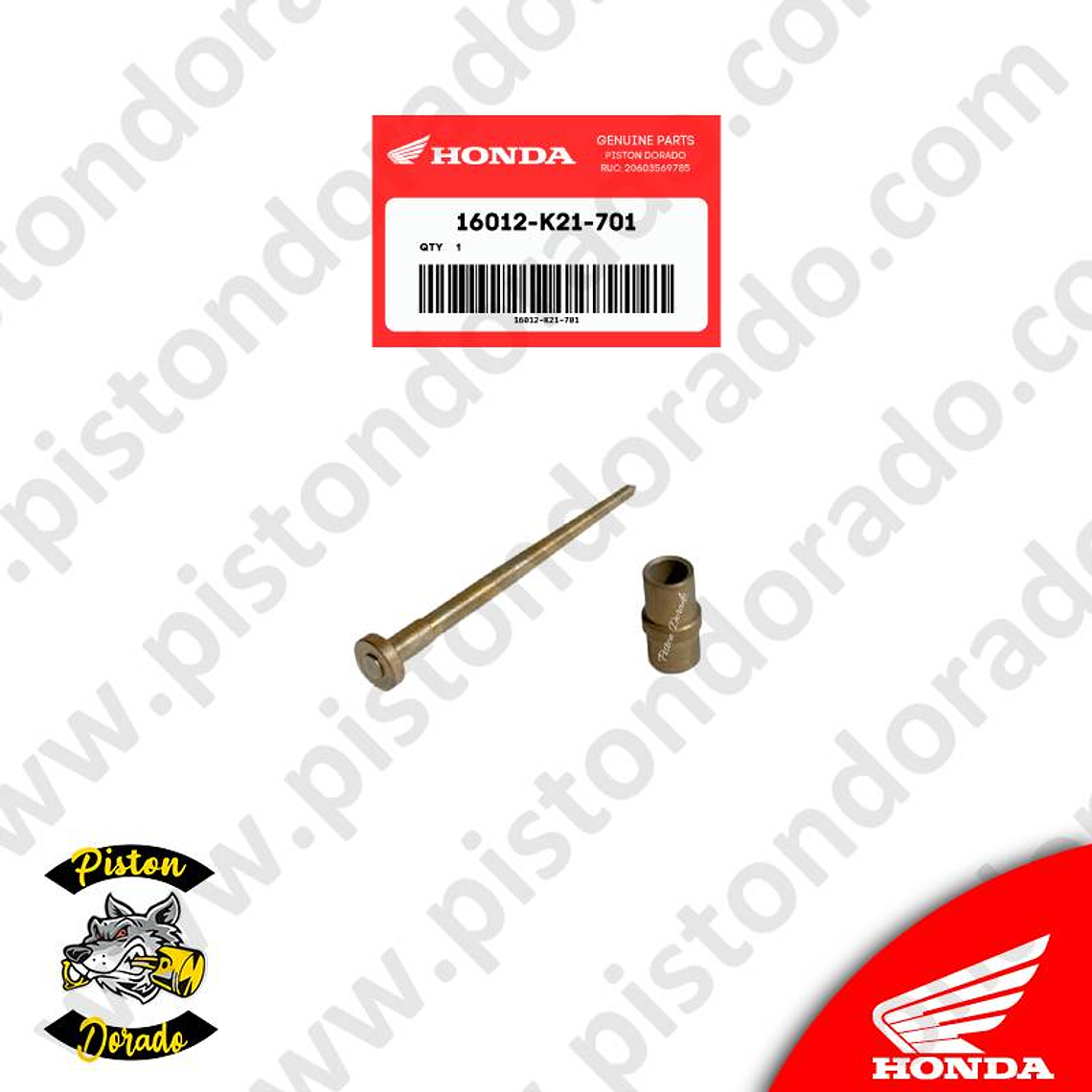 Aguja de carburador CBF150 INVICTA V2 Honda Original 2