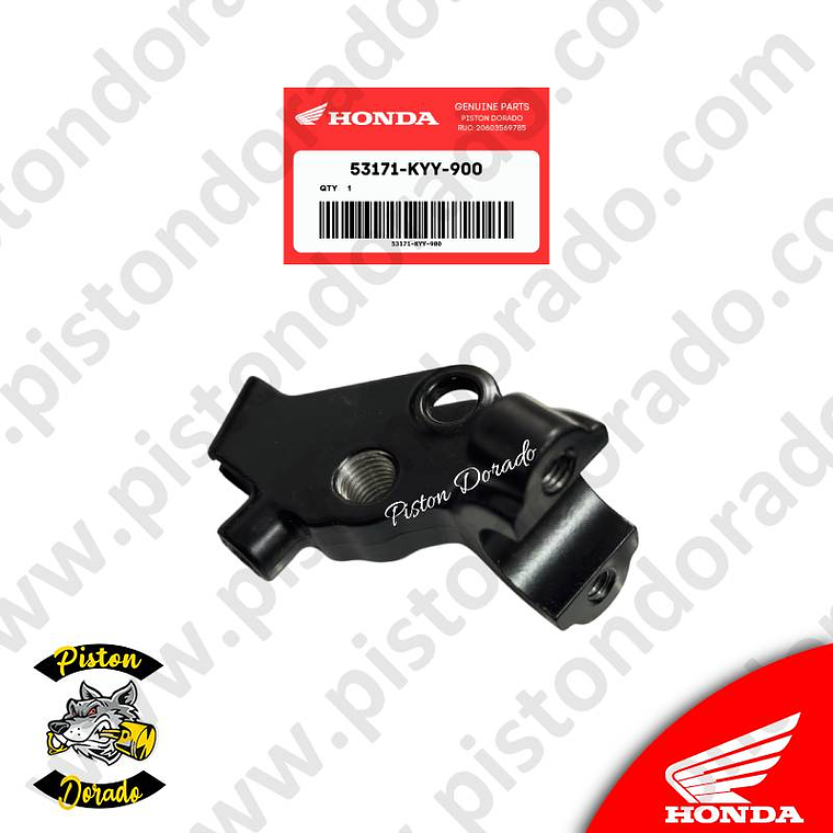 Soporte de manija derecho GL125 Honda Original 2
