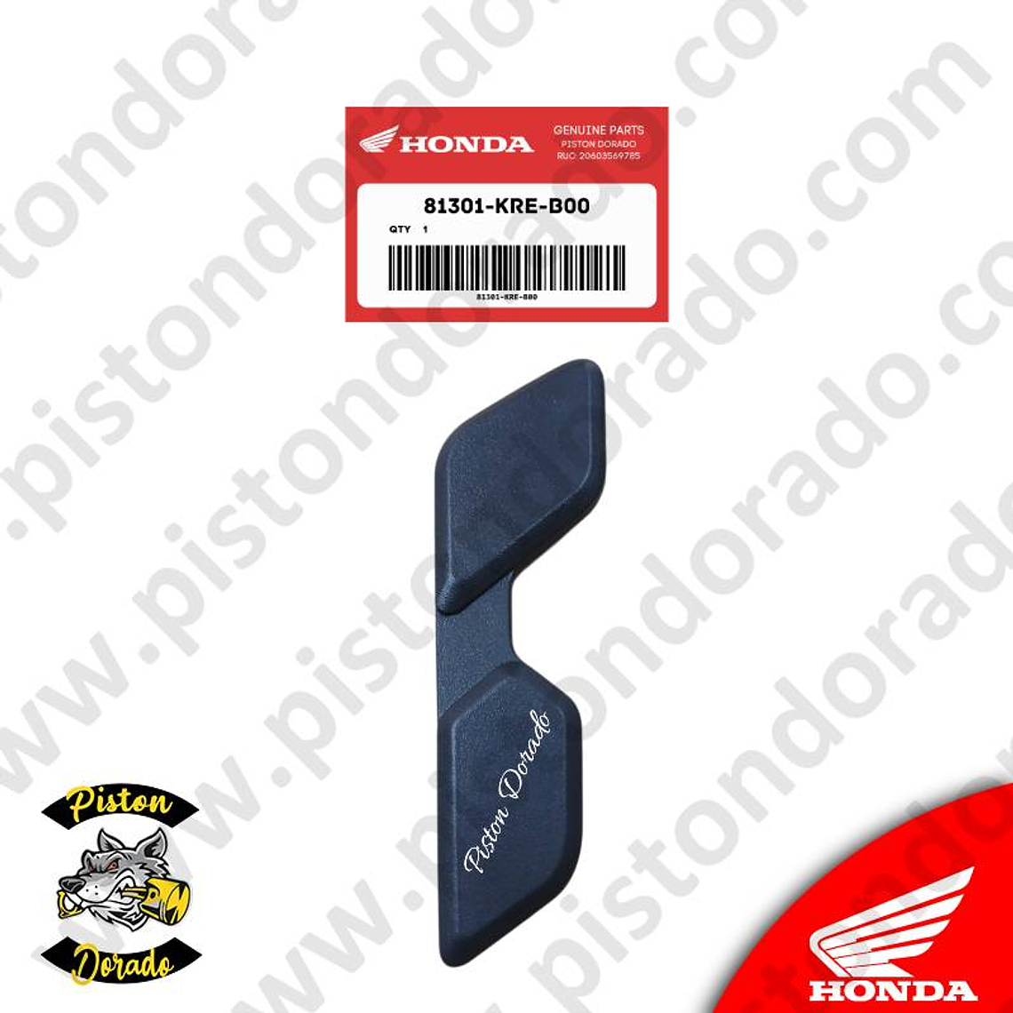 Jebe de carenado derecho posterior XR190L Honda Original 1