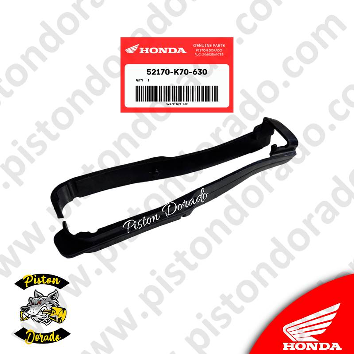 Guia de cadena de arrastre CB190R V2 Honda Original 1