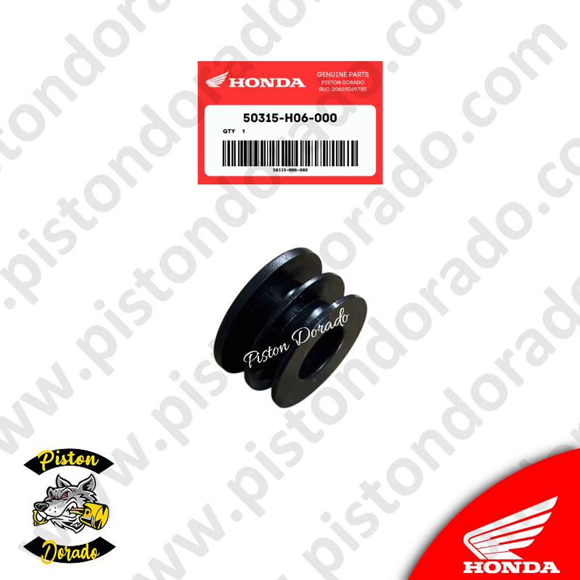 Tapon de terminal de parrilla posterior XR190L Honda Original 1
