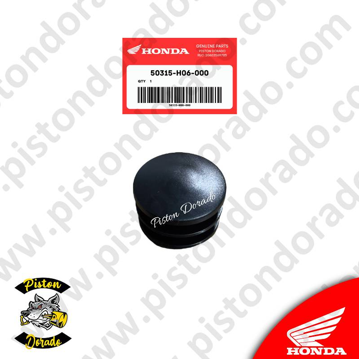 Tapon de terminal de parrilla posterior XR190L Honda Original 2