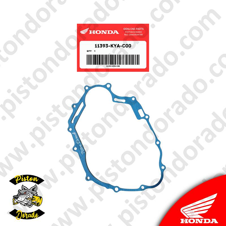 Empaque de tapa de embrague XR150L – GLH150 – MOTOKAR 150 Y OTROS Honda Original 1