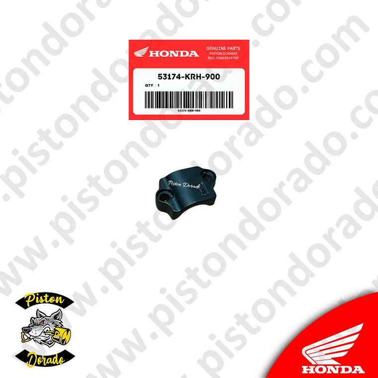Soporte de manija izquierdo XR190 – XR150L y XR125L Honda Original 2