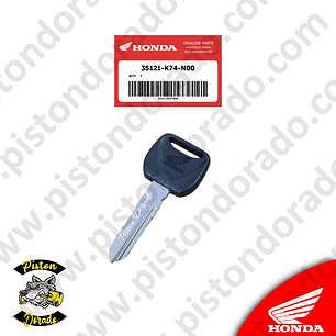 Llave ciega CB190R 2.0 y NAVI 110 Honda Original