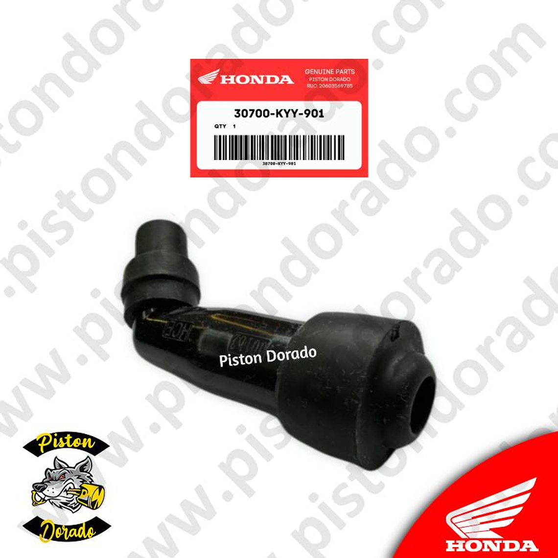 Chupon de bujia GL125 Honda Original 2
