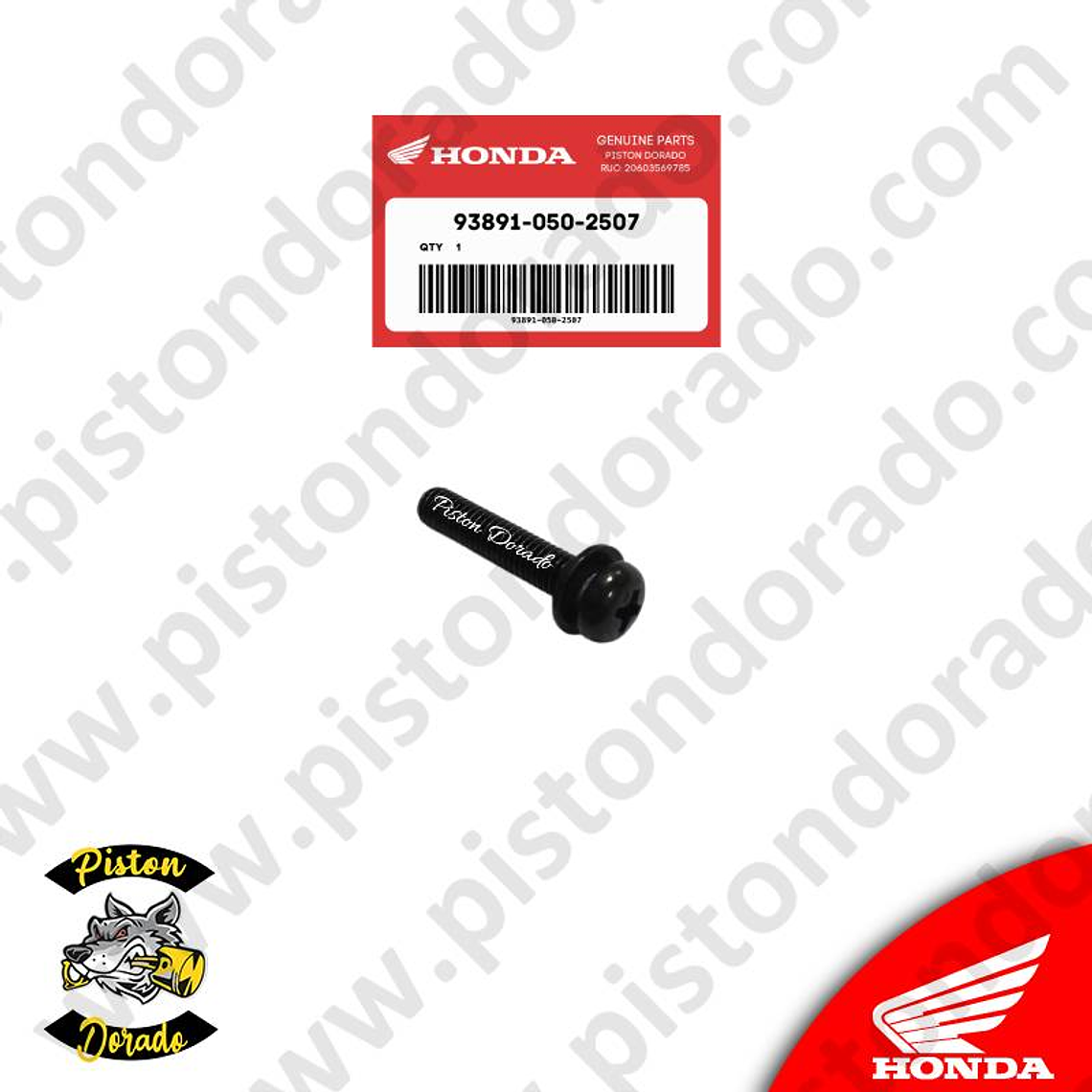 Tornillo arandela 5×25 Honda Original 1