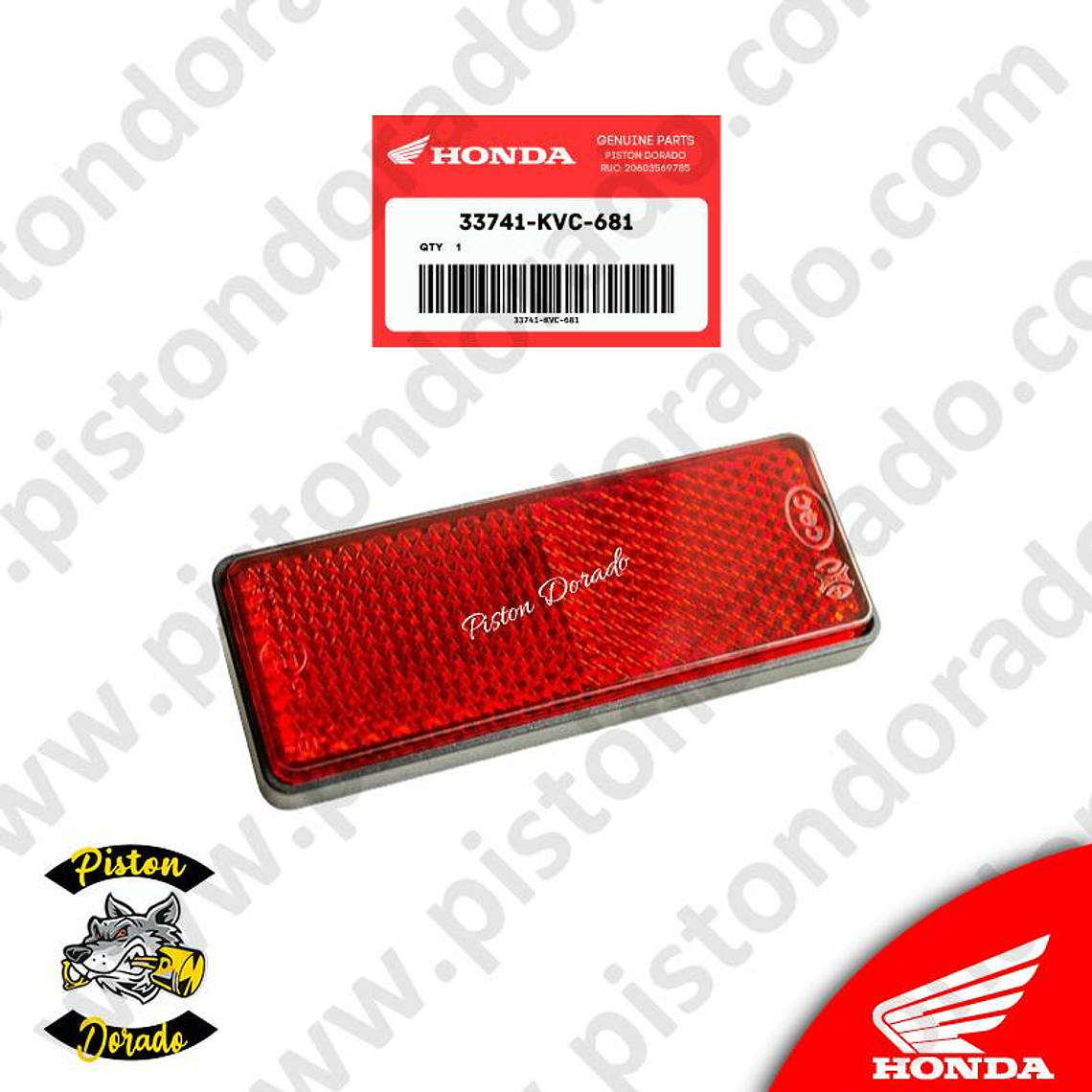 Reflector XR150L y WAVE110 Honda Original 1