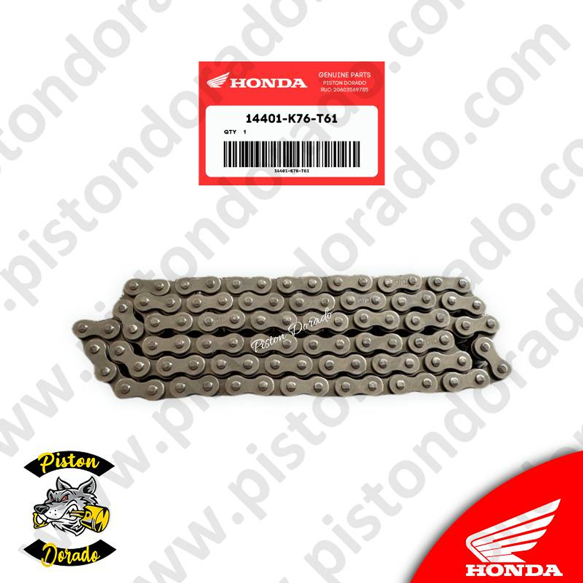 Cadenilla de levas (90L) WAVE110S y CBF125 TWISTER Honda Original 1