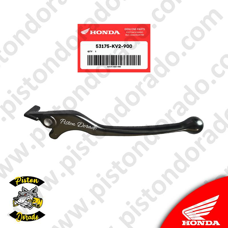 Manija de freno XL200-XR125L-XRE300-CTX200-NX4FALCON Honda Original 1