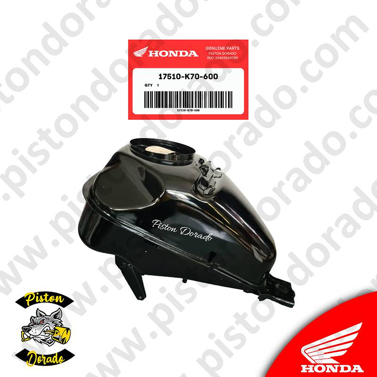 Tanque de combustible CB190R V1 Honda Original 1